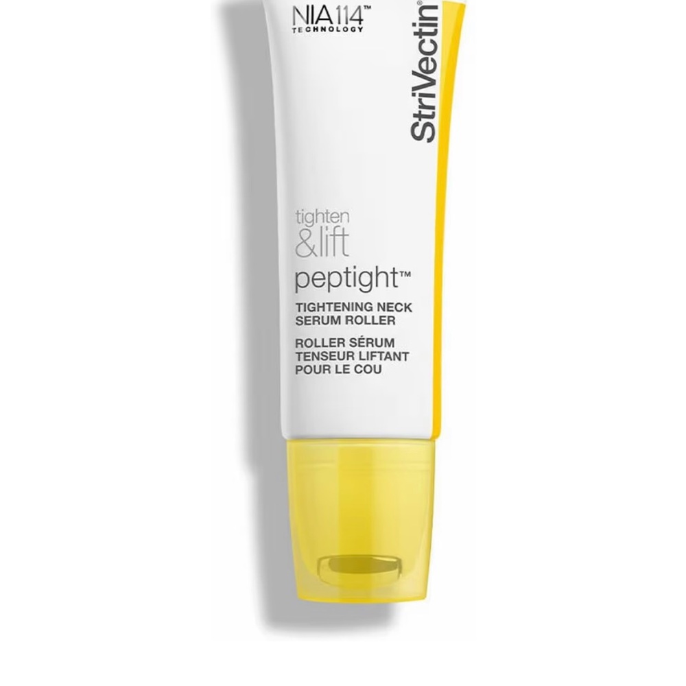 StriVectin Peptight Neck Serum Roller - Yellow and White